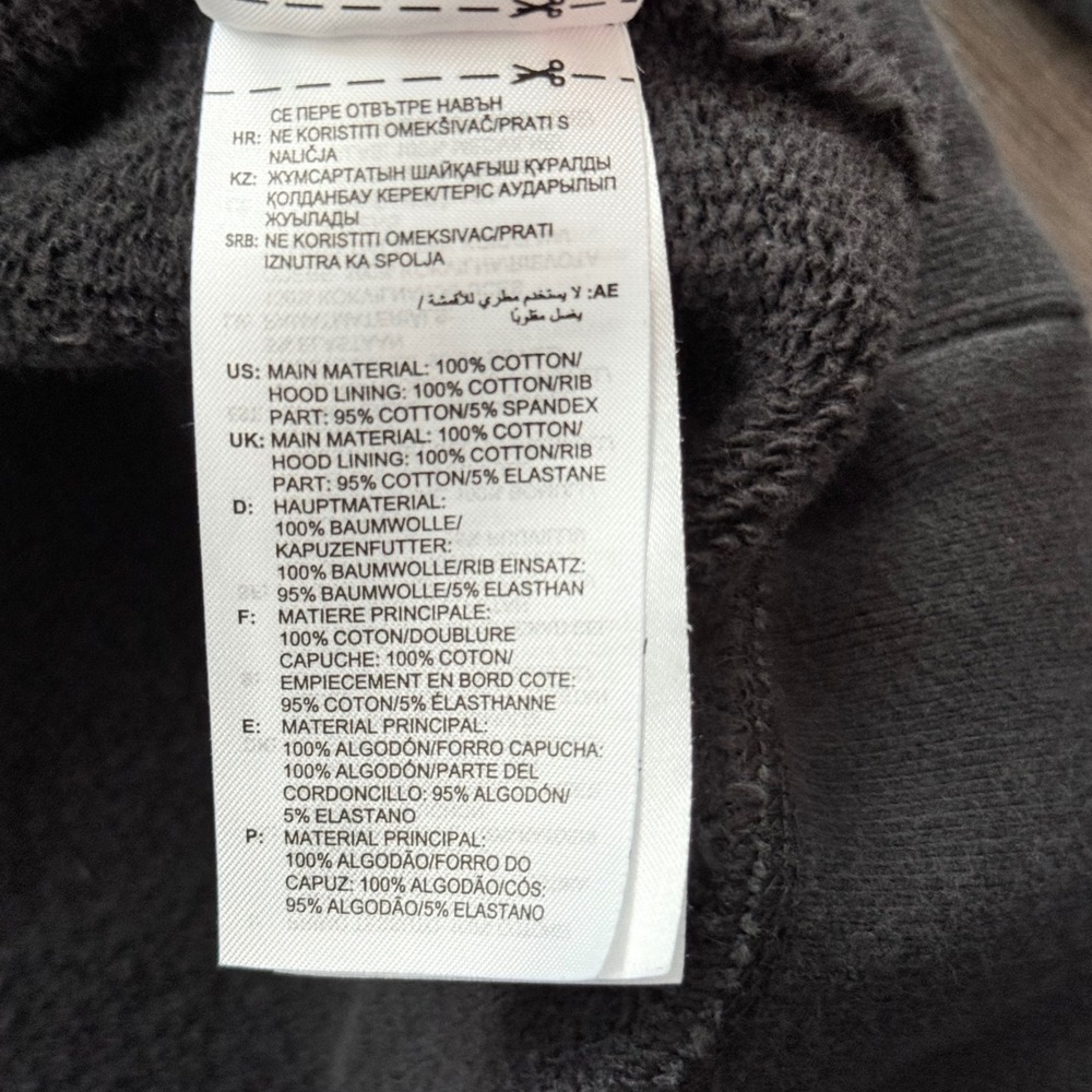 Adidas x Ivy Park x Peloton Hoodie Sweatshirt Mens Small Black Pullover - Picture 11 of 13
